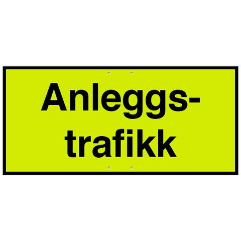 808.713 Anleggstrafikk FGG 850 x 390 mm - Kl. 3