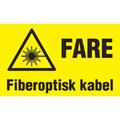 Fiberoptisk kabel 60 x 50 mm - Aluminium
