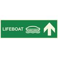Lifeboat forward right 300 x 100 mm - PET
