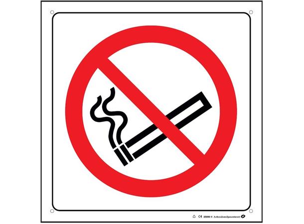 Røyking forbudt 200 x 200 mm - A