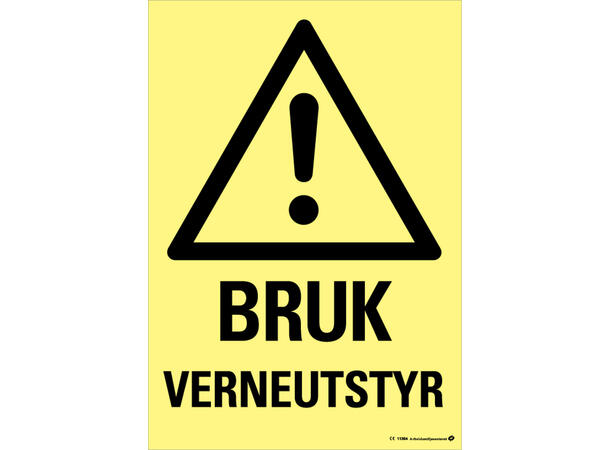 Bruk verneutstyr 200 x 300 mm - Aluminium 