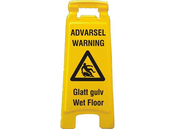 Gulvrytter - Varselpost Wet floor