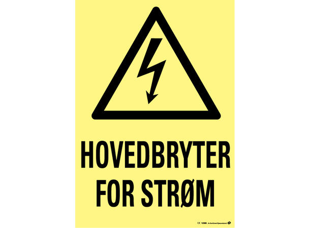 Hovedbryter for strøm 150 x 200 mm - Aluminium 