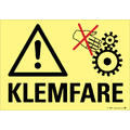 Klemfare 200 x 300 mm - Aluminium