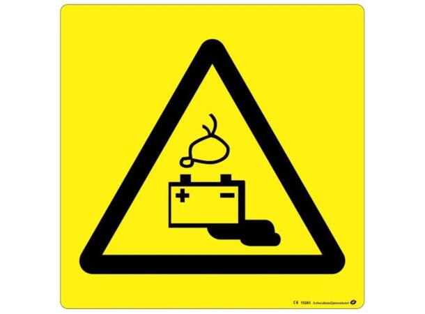 Batterilading 200 x 200 mm - Aluminium 