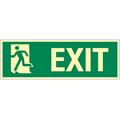 Exit lefthand 150 x 450 mm - PET