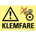 Klemfare 150 x 200 mm - Aluminium