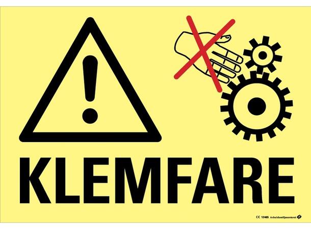 Klemfare 150 x 200 mm - Aluminium 