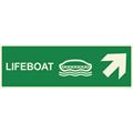 Lifeboat upstairs right 300 x 100 mm - PET