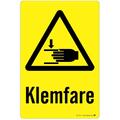 Klemfare 150 x 200 mm - Aluminium