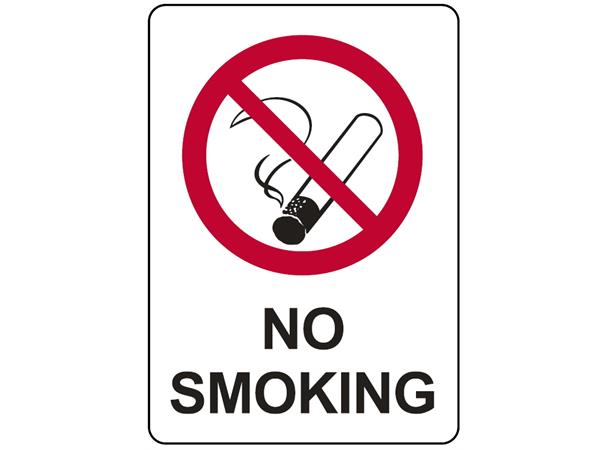 No smoking 150 x 200 mm - VS