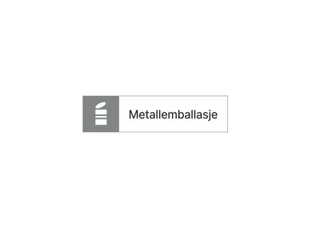 Metallemballasje - Merkeordningen