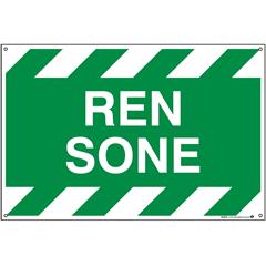 Ren sone 300 x 200 mm - PVC