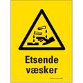 Etsende v&#230;sker 150 x 200 mm - A