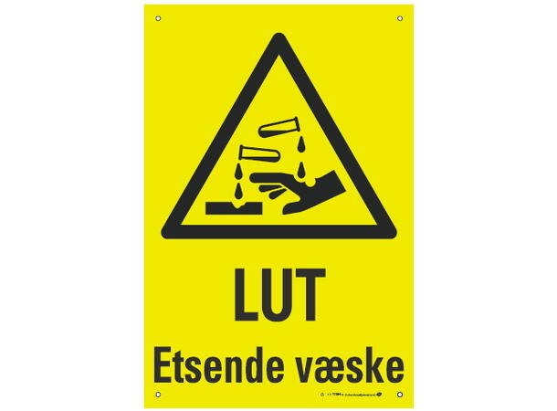 Lut - Etsende væske 200 x 300 mm - Aluminium 