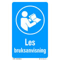 Les bruksanvisning 200 x 300 mm - Aluminium