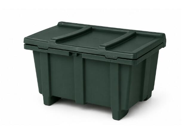 Sand- og strøkasse - 200 Liter Grønn 
