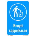 Benytt s&#248;ppelkasse 200 x 300 mm - A