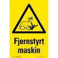 Fjernstyrt maskin 200 x 300 mm - Aluminium