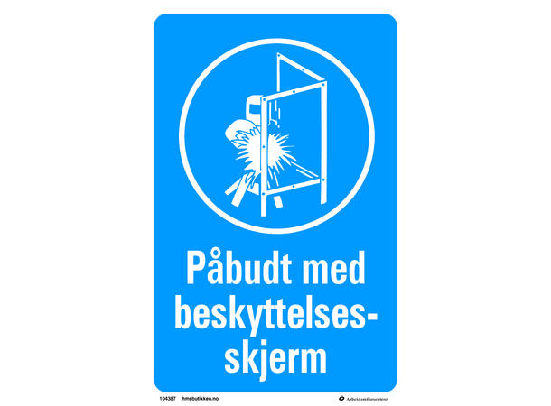 Beskyttelsesskjerm 200 x 300 mm - Aluminium 