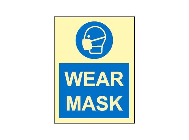 Wear mask 150 x 150 mm - PET