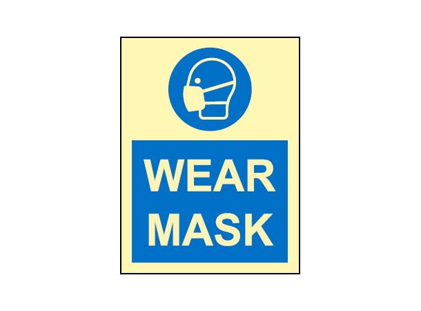 Wear mask 150 x 150 mm - PET 