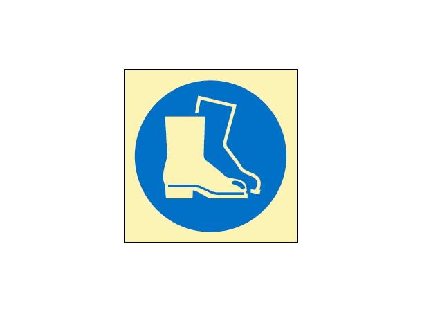 Wear safety footwear 150 x 150 mm - PET