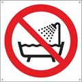 Ikke bruk apparat nært eller i vann 200 x 200 mm - A