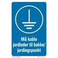 Koble jordleder til bakke/jord 200 x 300 mm - A