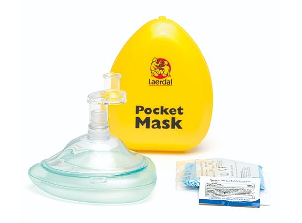 Pocket maske m/enveisventil og filter