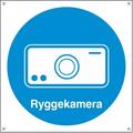 Ryggekamera 200 x 200 mm - Aluminium