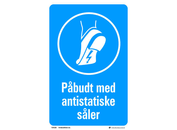 Antistatiske såler 200 x 300 mm - Aluminium 