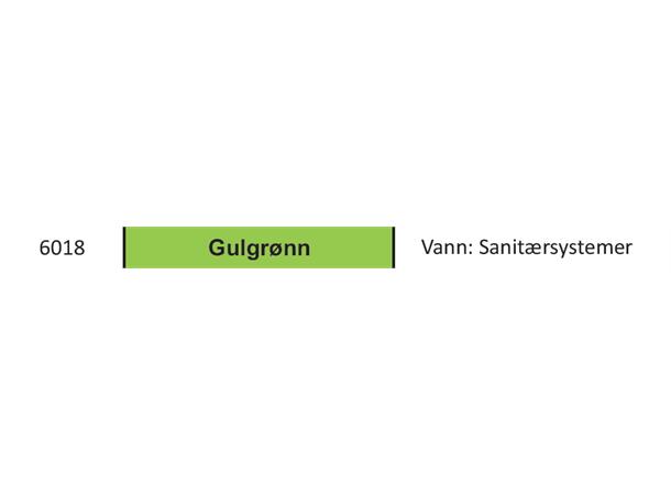Type 1 - Gulgrønn Vann: Sanitærsystemer