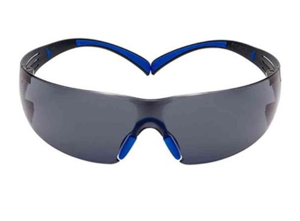 Vernebrille 3M SecureFit 400 Scotchgard Grå linse- Blå innfatning