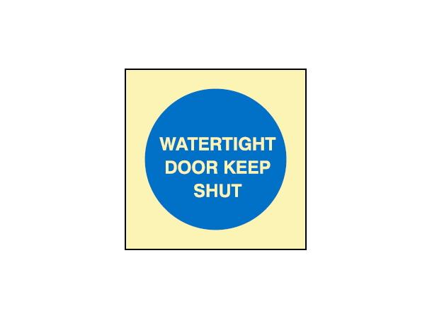 Watertight door keep shut 150 x 150 mm - PET