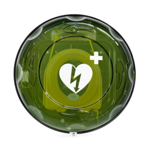 AED veggskap Rotaid plus med alarm