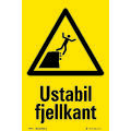 Ustabil fjellkant 200 x 300 mm - Aluminium