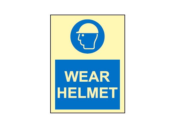 Wear helmet 150 x 150 mm - PET
