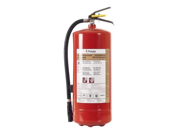 Brannslukker S9S FF Fluorfri 9 ltr. AB Effektklasse: 27A 233B 