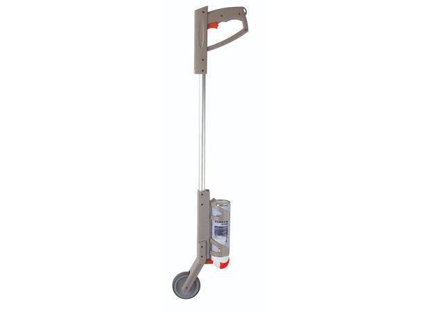 Merkehåndtak med hjul for Spraybokser Mercalin - PVC 