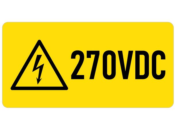 270VDC 50,8 x 25,4 mm- VS 