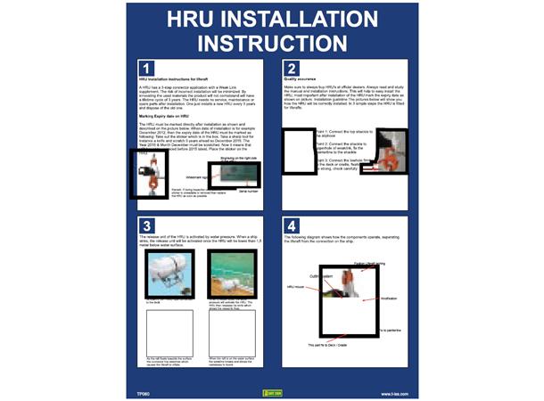 HRU installation instruction 300 x 400 mm - PVC