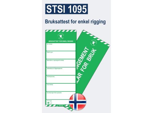 STH 1095 Rigger arrangement holder
