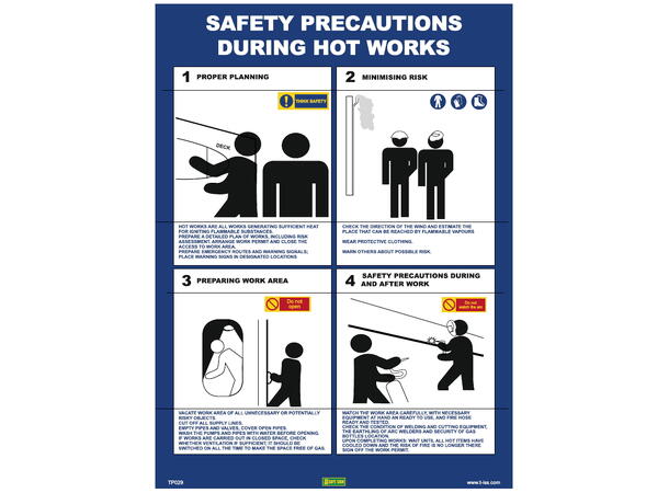 Hot work 300 x 400 mm - PET 