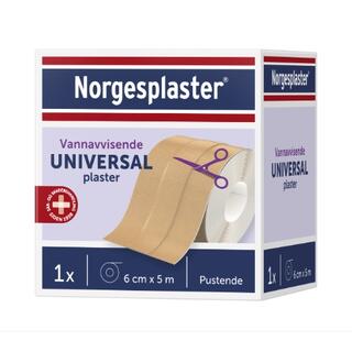 Norgesplaster - Plast universal 6 cm x 5 m