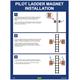 Pilot ladder magnet installation 300 x 400 mm - PET - Arbeidsmiljøsenteret