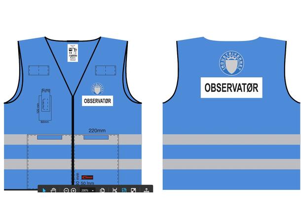 Refleksvest for Industrivernet Observatør 