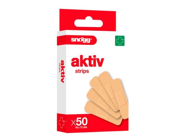 Aktive strips Snøgg® Plaster Snøgg Aktiv Strips 19 X 72 mm 