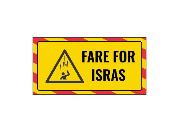 Fare for isras 500 x 250 mm - Aluminium 