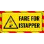 Fare for istapper 500 x 250 mm - Aluminium